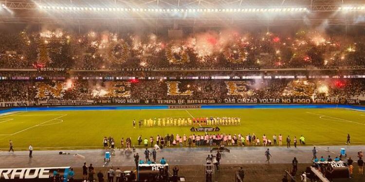 Pintando final brasileira e alvinegra na final da Libertadores